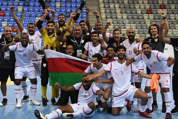 عمان برای اولین بار به جام ملت های فوتسال آسیا صعود کرد