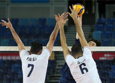 تقابل دوباره والیبال ایران با چین در فینال انتخابی المپیک