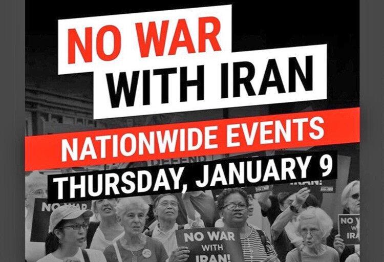 خروش مردم آمریکا علیه جنگ طلبان کاخ سفید ، 350 رویداد در نفی جنگ با ایران