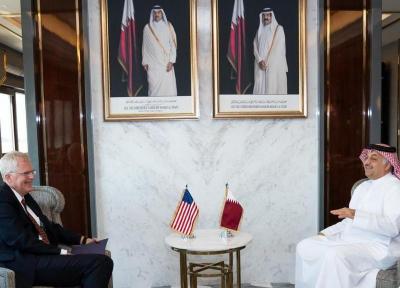 خبرنگاران وزیر دفاع قطر با سرپرست وزارت دفاع آمریکا ملاقات کرد