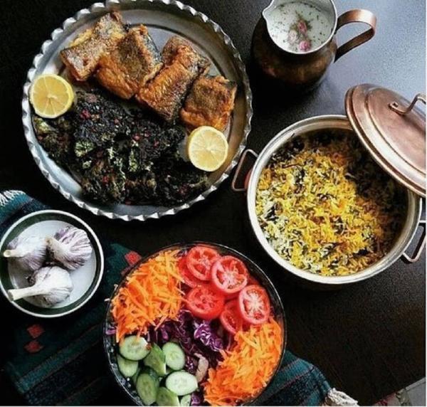 طرز تهیه سبزی پلو با ماهی